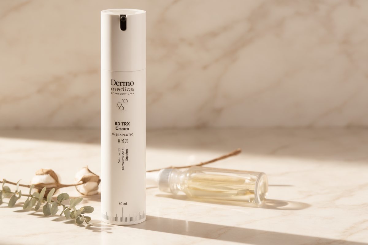 Dermomedica B3 TRX Cream — krem z niacynamidem i kwasem traneksamowym