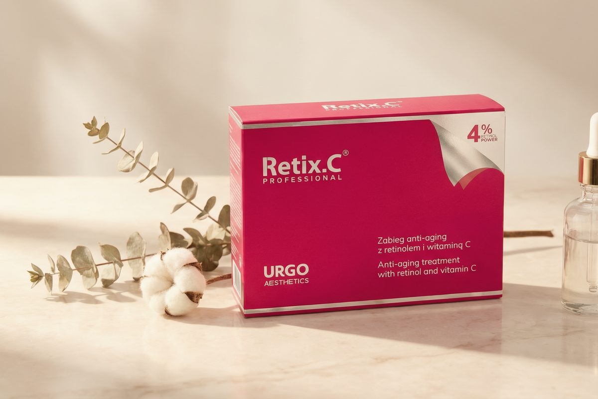 Retix.C Professional Retinol 4% — kuracja gabinetowa, 5 zabiegów
